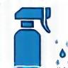 Decontamination Wash Icon